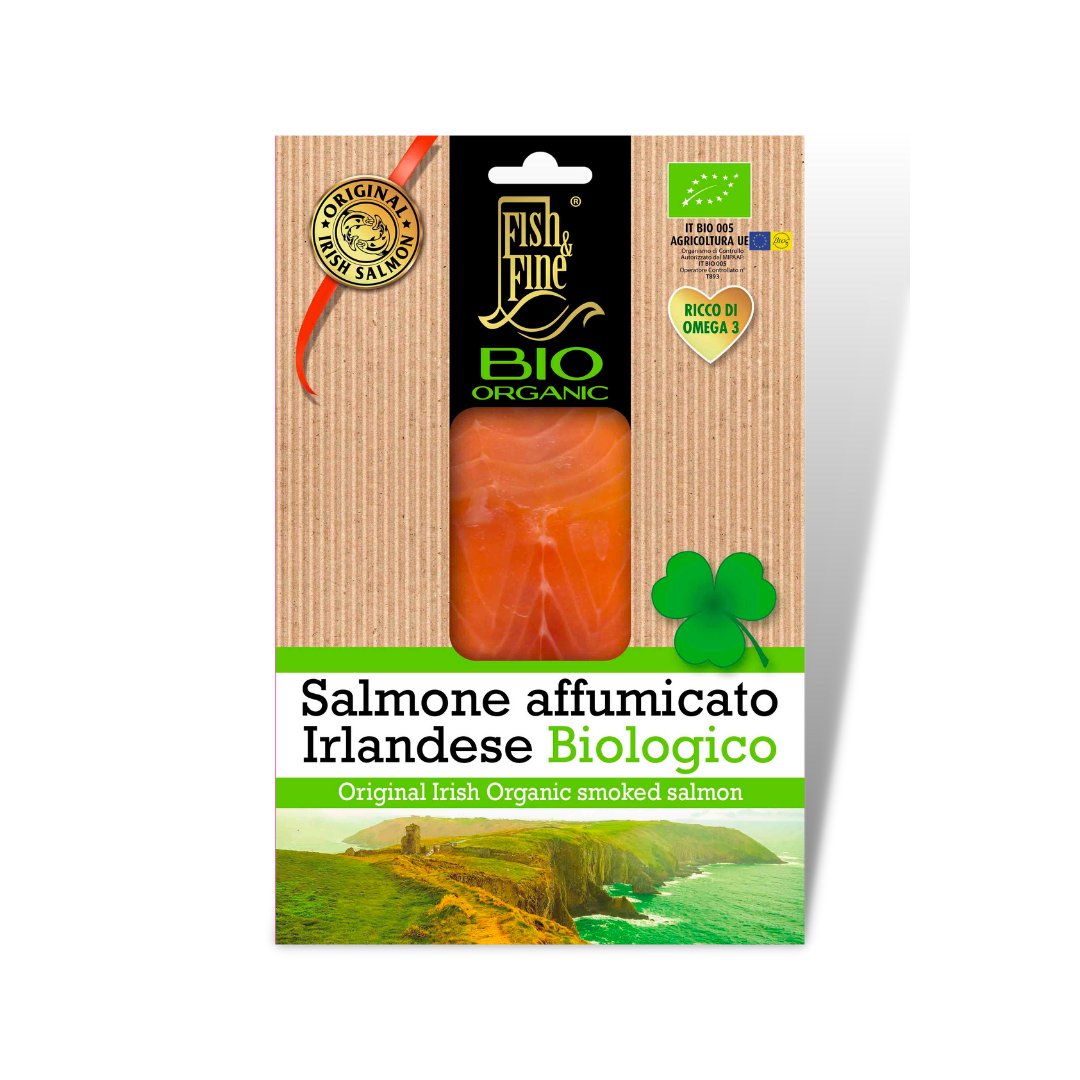 Salmone Affumicato Irlandese Biologico - fish and fine