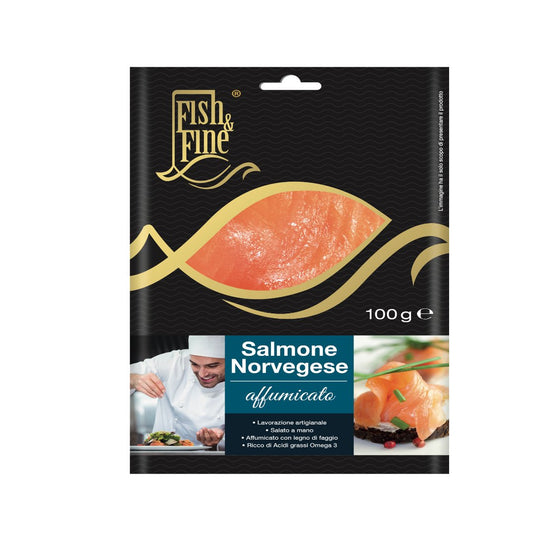 Salmone Norvegese Affumicato - fish and fine