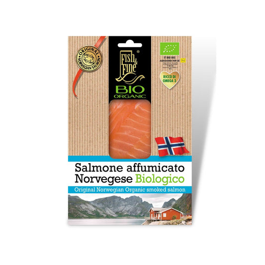 Salmone Norvegese Affumicato Biologico - fish and fine